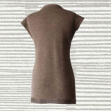 PopsFL knitwear manufacturer wholesale V- neck top 100% baby or royal alpaca.