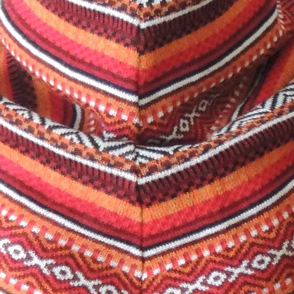 popsfl.com alpaca fashion outlet Sweater 100% baby alpaca bordeaux red with big cowl collar with colorful graphic pattern made in Peru popsfl.com alpaca fashion outlet Sweater 100% baby alpaca bordeaux red with big cowl collar with colorful graphic pattern made in Peru