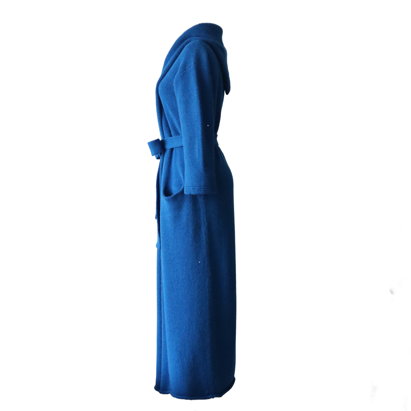 PopsFL alpaca fashion outlet Royal Alpaca Cardigan - Coat HOODED, soft felted. Color bleu made in Peru PopsFL alpaca fashion outlet Royal Alpaca Cardigan - Coat HOODED, soft felted. Color bleu made in Peru
