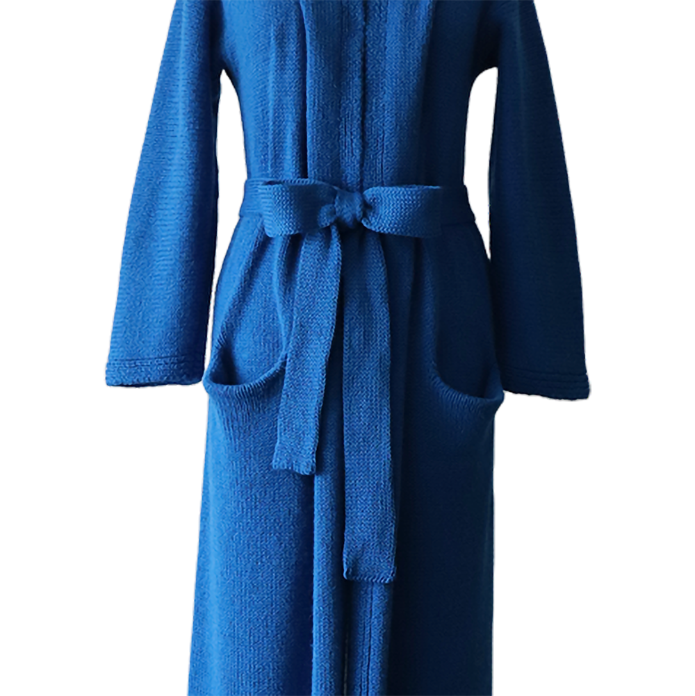 PopsFL alpaca fashion outlet Royal Alpaca Cardigan - Coat HOODED, soft felted. Color bleu made in Peru PopsFL alpaca fashion outlet Royal Alpaca Cardigan - Coat HOODED, soft felted. Color bleu made in Peru