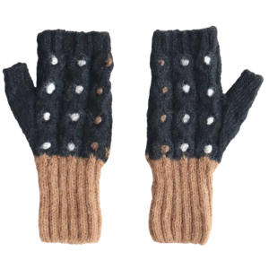 PopsFL.com outlet: Fingerless gloves, wrist warmers,100% Alpaca, Natural colors. Handmade in Peru