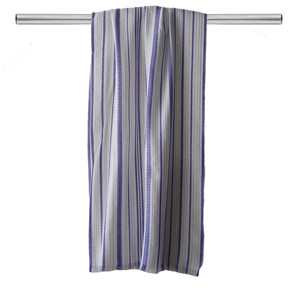 popsfl.com outlet: Women stole shawl baby alpaca and silk, white with blue stripes. made in peru popsfl.com outlet: Women stole shawl baby alpaca and silk, white with blue stripes. made in peru