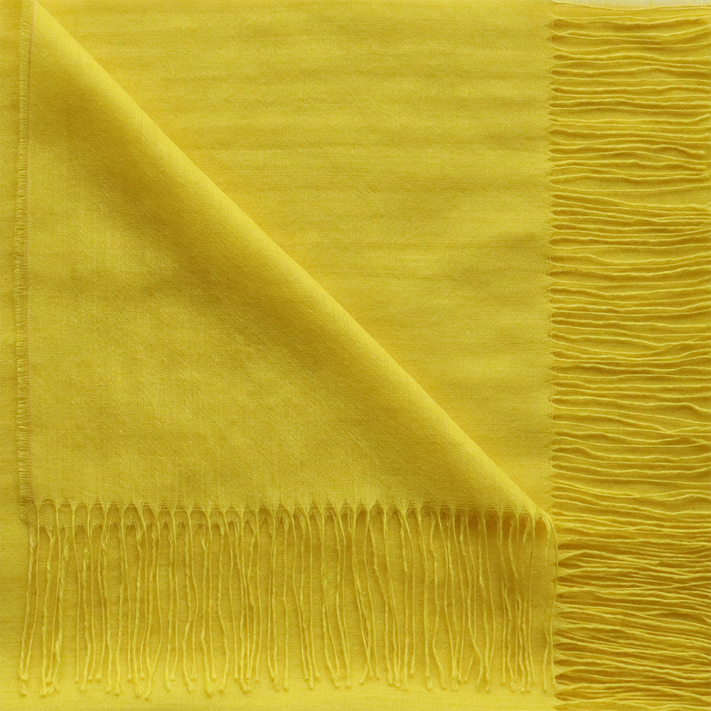 popsfl.com outlet: Women stole shawl baby alpaca and silk, solid color yellow made in Peru popsfl.com outlet: Women stole shawl baby alpaca and silk, solid color yellow made in Peru