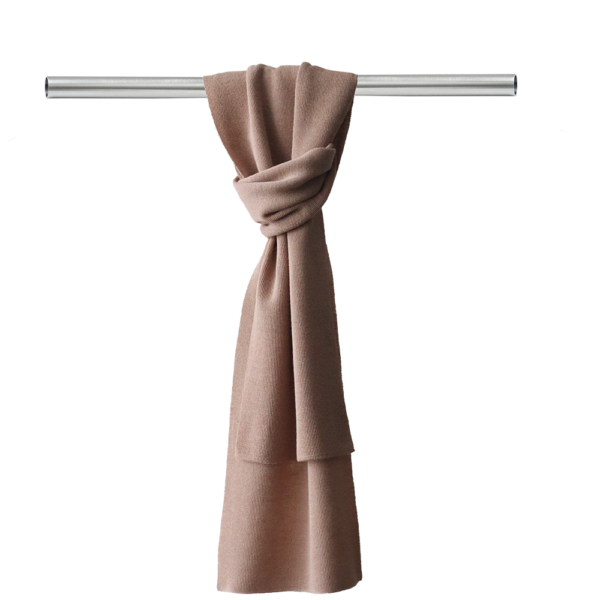 Sale Popsfl alpaca fashion outlook Alpaca scarf unisex, color beige hand knitted, 71 x 10 inch made in Peru