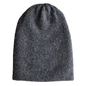 Unisex Alpaca beanie, felted double Knitted Winter hat, can also be worn as scarf made in peru