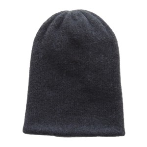popsfl.com outlet: Unisex Alpaca beanie, felted double knitted, color black. made in peru