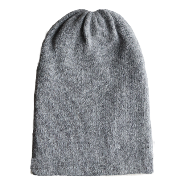 Homepage popsfl.com alpaca fashion outlet Unisex Alpaca beanie, double Knitted Felted Winter Hat, color gray made in Peru