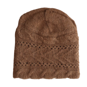 Popsfl alpaca fashion outlet Alpaca beanie reversible 100% natural with cable patern made in Peru