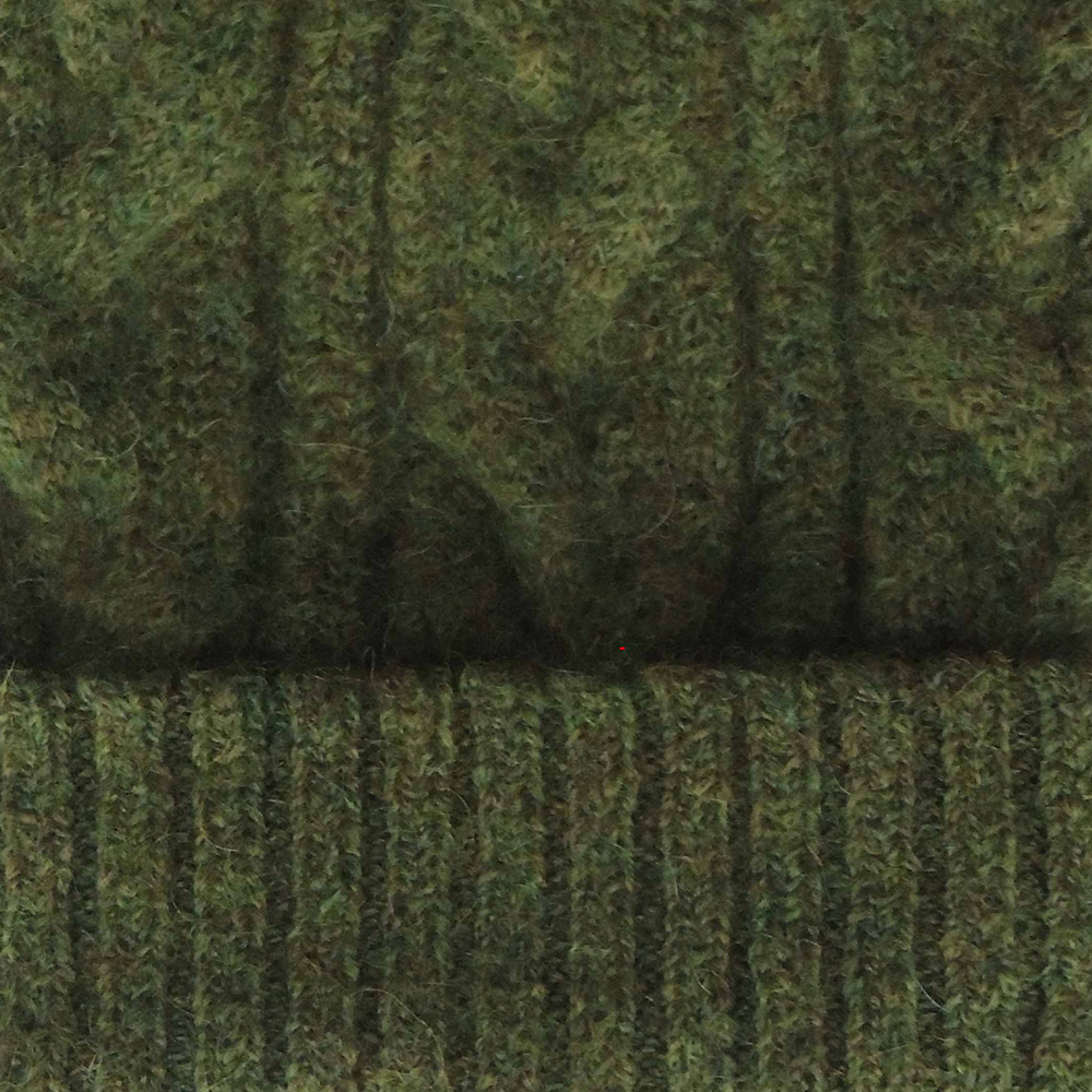 Unisex alpaca beanie felted winter hat with cable pattern and ribbed cuff, green . made in Peru Unisex alpaca beanie felted winter hat with cable pattern and ribbed cuff, green . made in Peru